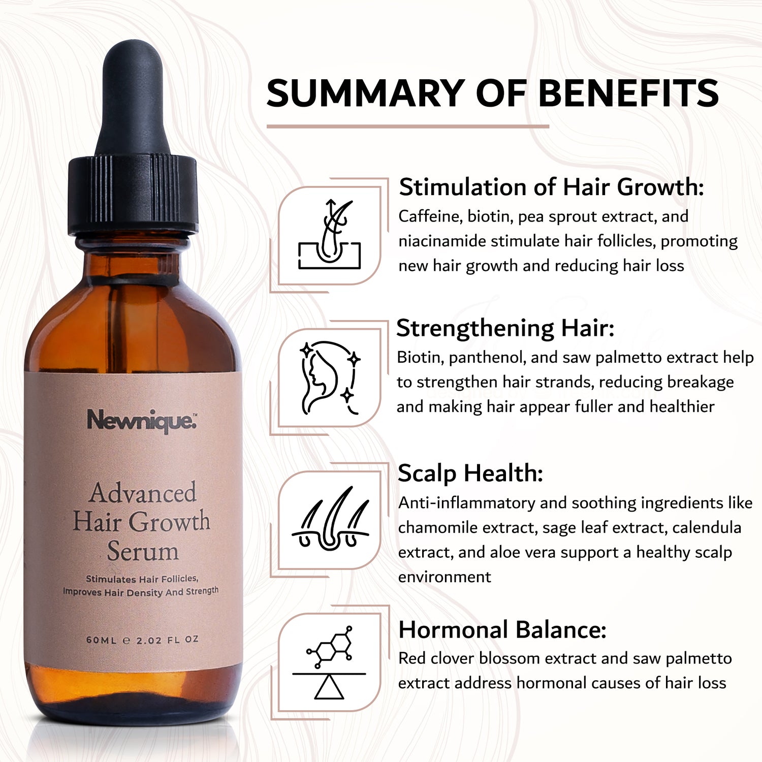 Benefits of hair growth serum